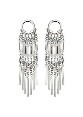 Bugle bead and grey glass earrings.jpg